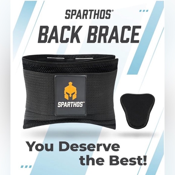 Sparthos Back Brace for Lower Back Pain - Immediate Relief from Sciatica, - Picture 2 of 14